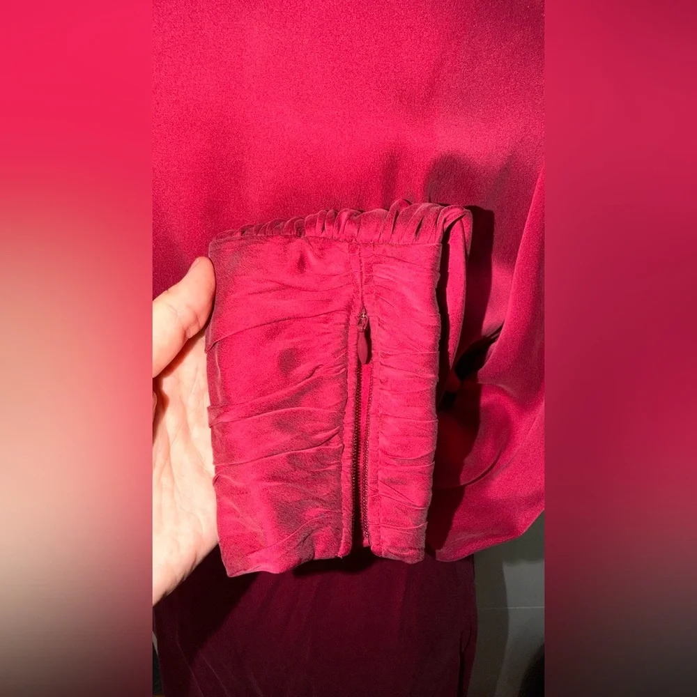 Zimmermann long wrap silk dress 1 - Picture 7 of 8